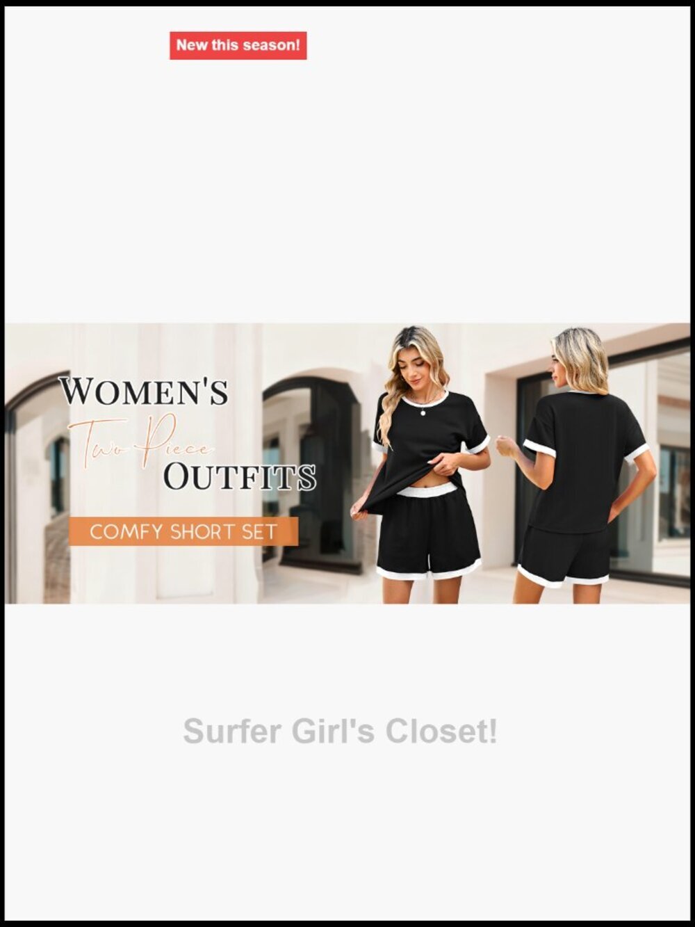 2 Piece Lounge Set Short Sleeve Summer Vacation Matching Outfits Shorts with - Picture 7 of 7